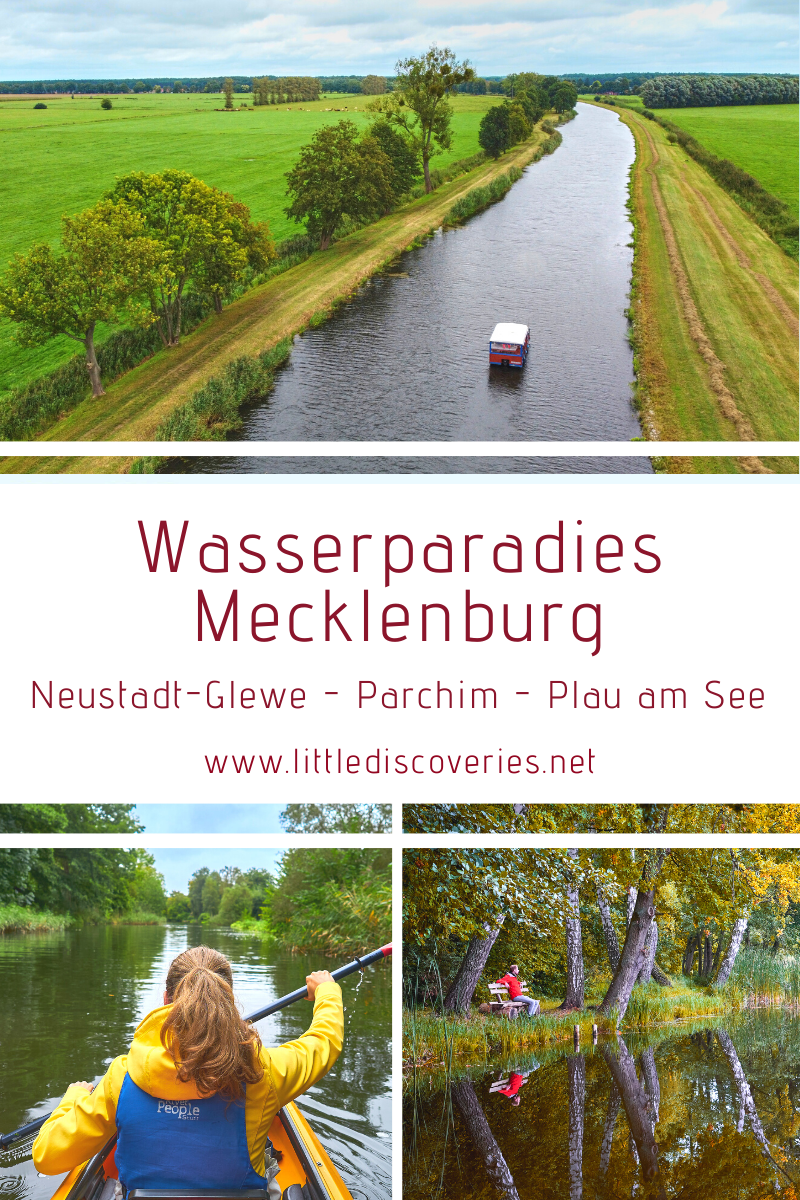 Aktivitäten im Wasserparadies Mecklenburg - Floßfahrt, Kajak, idyllische Seen