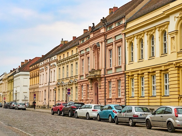 Bunte Fassaden in Potsdam