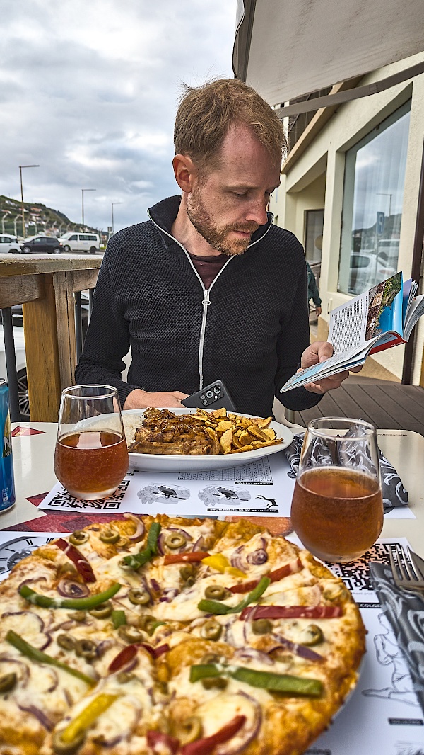 Abendessen im Fora D'Horas auf Flores (Azoren)