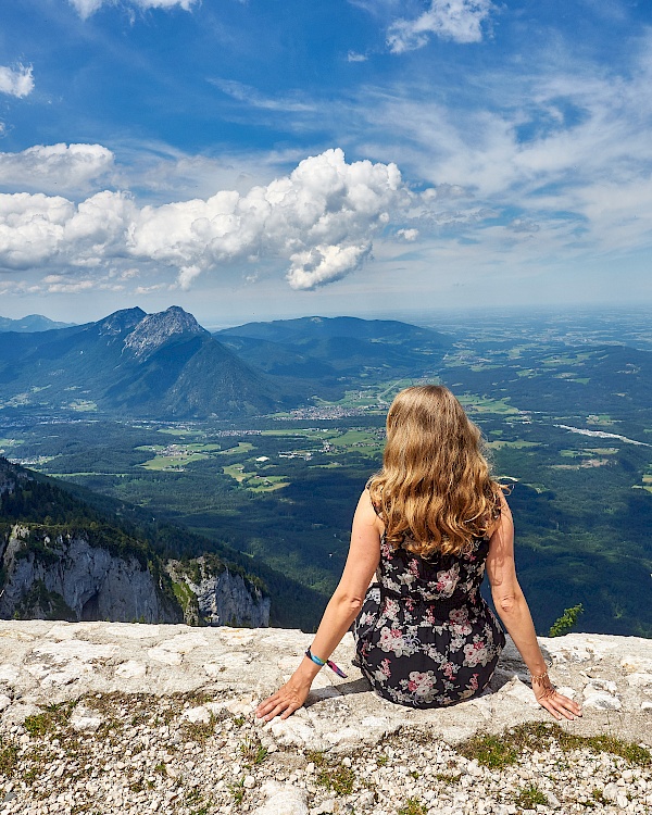 Aussicht vom Untersberg in Salzburg