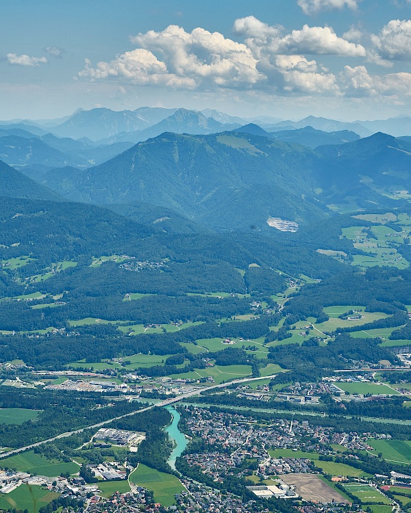 Aussicht vom Untersberg in Salzburg