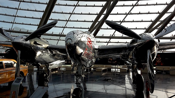 Hangar-7 Flugzeugmuseum in Salzburg (Österreich)