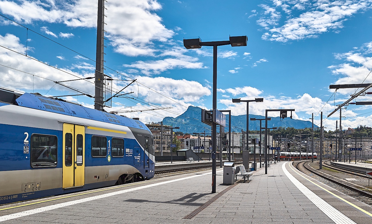 Hauptbahnhof Salzburg (Österreich)