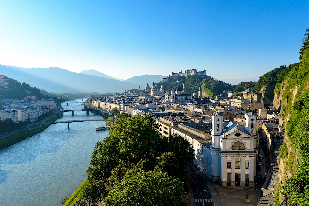 Blick von der Humboldtterasse - Foto: Tourismus Salzburg GmbH/Breitegger Günter