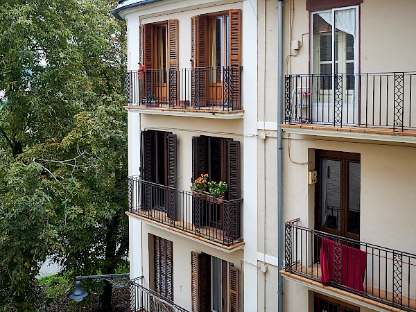 Aussicht aus dem Hotelfenster Hotel Catedral