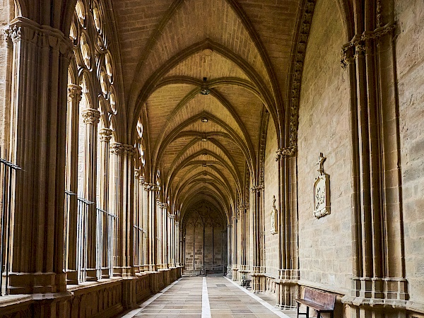 Kreuzgang in der Kathedrale von Pamplona