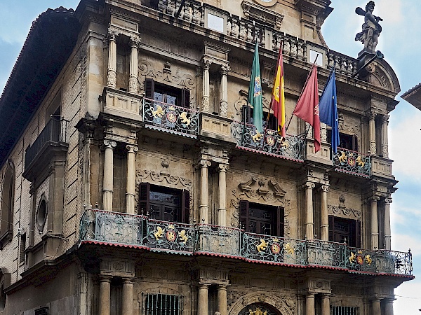 Plaza Consistorial in Pamplona