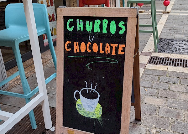 Churros in Pamplona