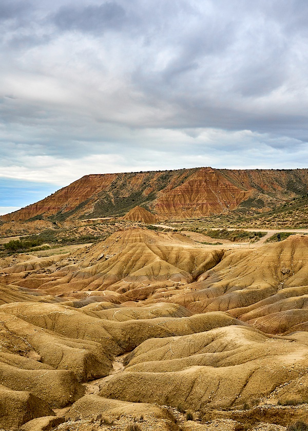 Bardenas Reales in Navarra (Spanien)