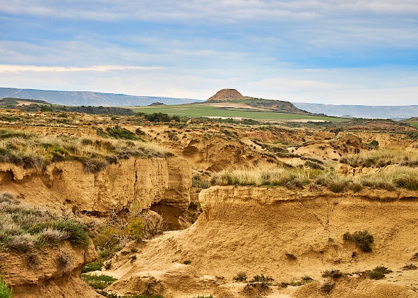 Bardenas Reales in Navarra (Spanien)