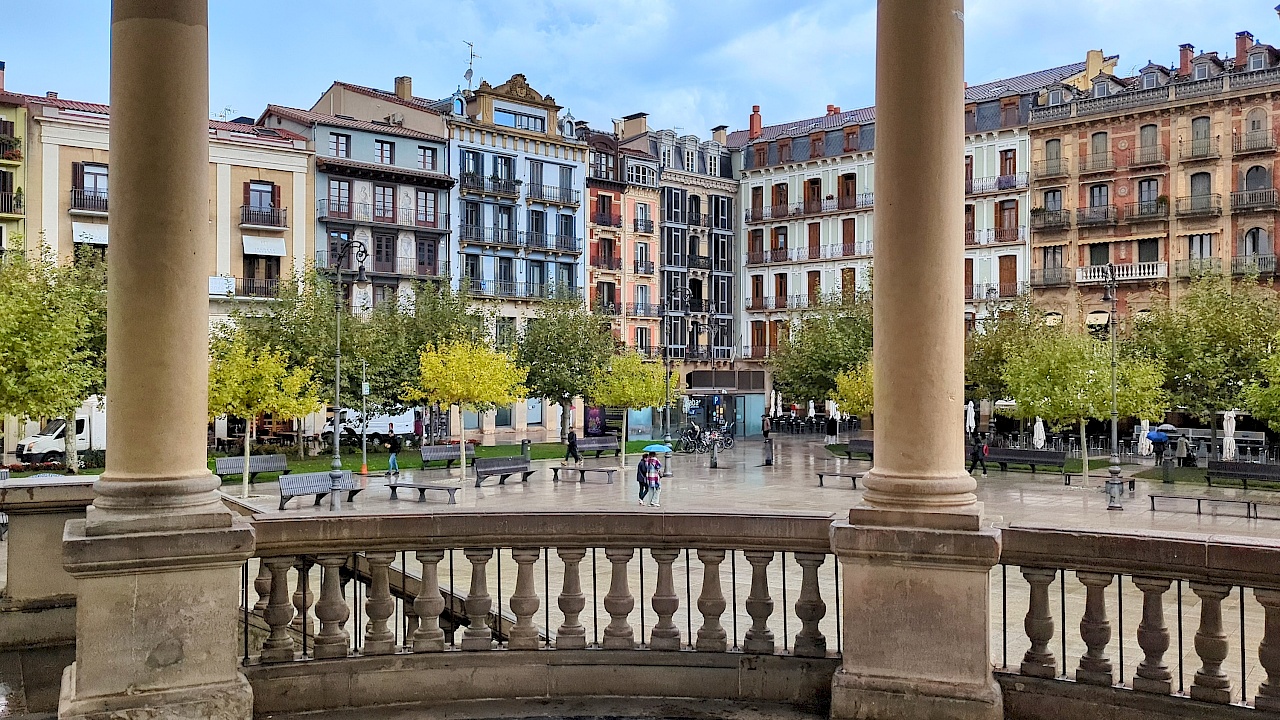 Plaza del Castillo in Pamplona