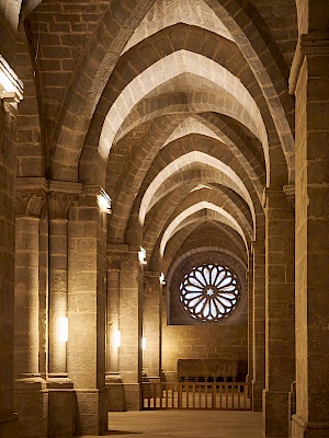 Kloster La Oliva in Navarra (Spanien)