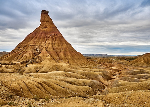 Bardenas Reales in Navarra (Spanien)