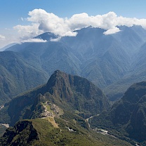 Machu Picchu vom Mountain Picchu