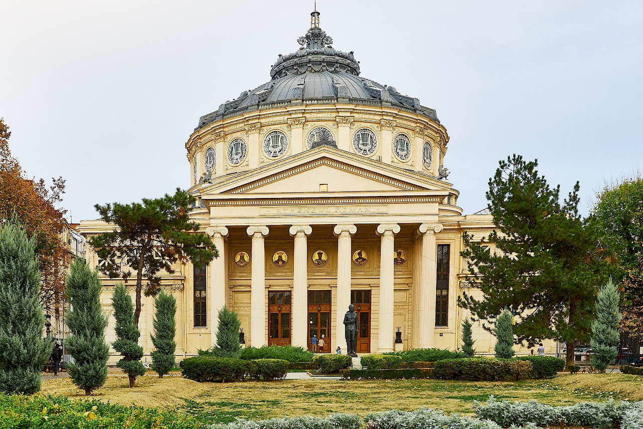 Rumänisches Athenäum in Bukarest (Rumänien)