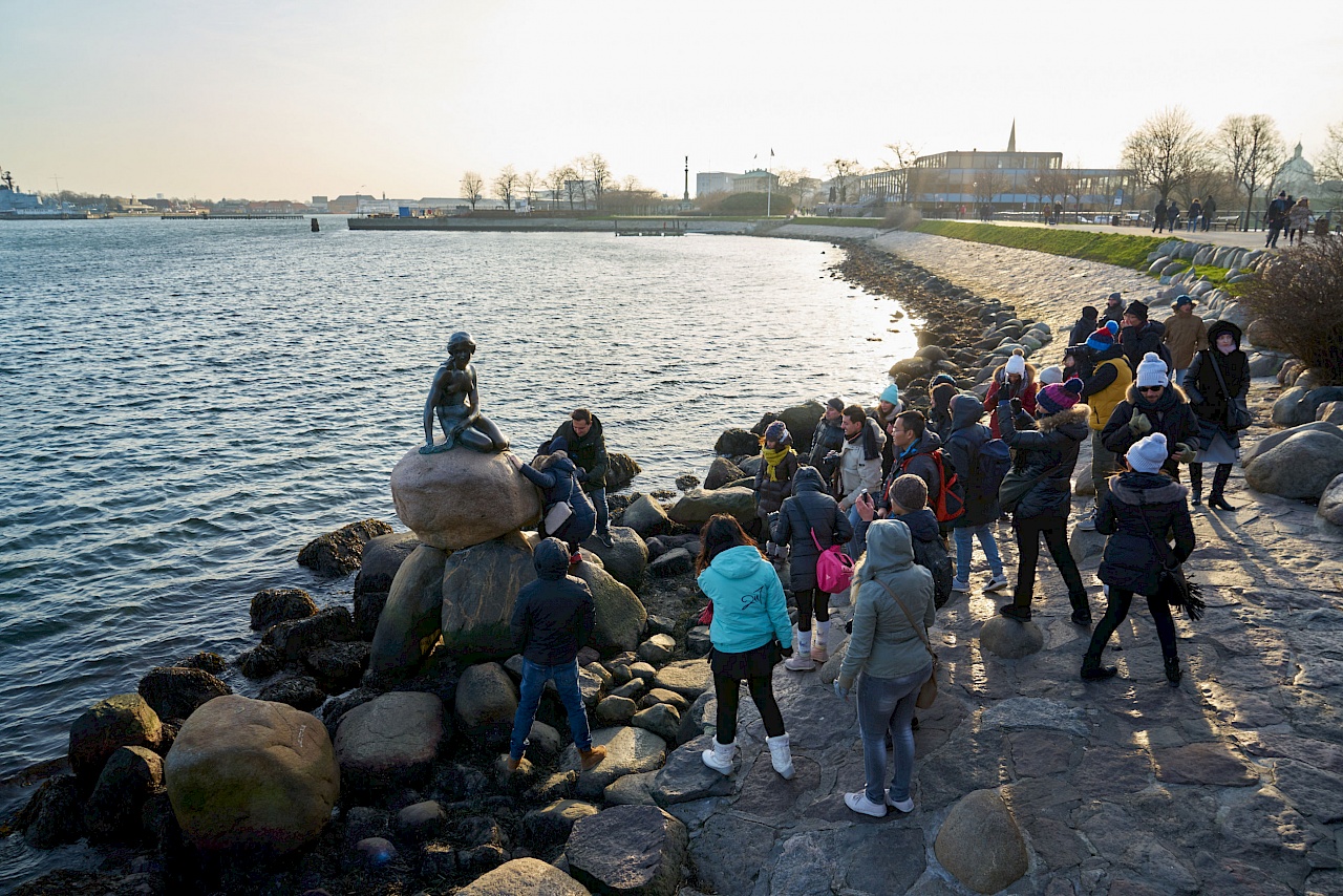 Hinter den Kulissen der kleinen Meerjungfrau in Kopenhagen