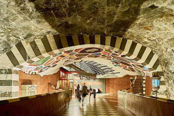 Metrostation Kungsträdgarden in Stockholm