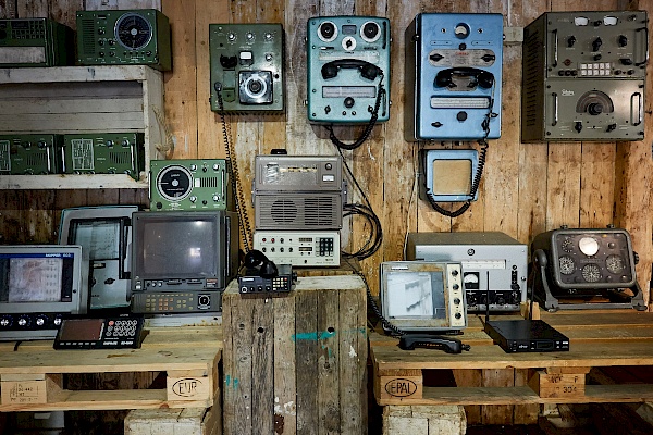 Alte Geräte im Museum in Nusfjord
