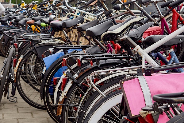 Fahrradverrücktes Amsterdam