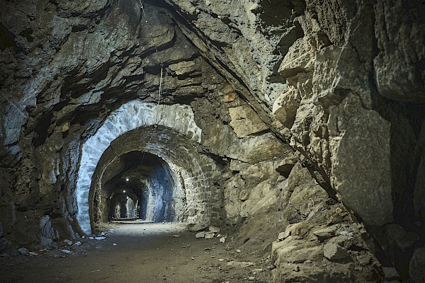 Tunnelanlagen der Linea Cadorna über dem Lago Maggiore