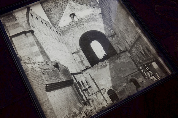 Zerstörung der Michaeliskirche im 2. Weltkrieg