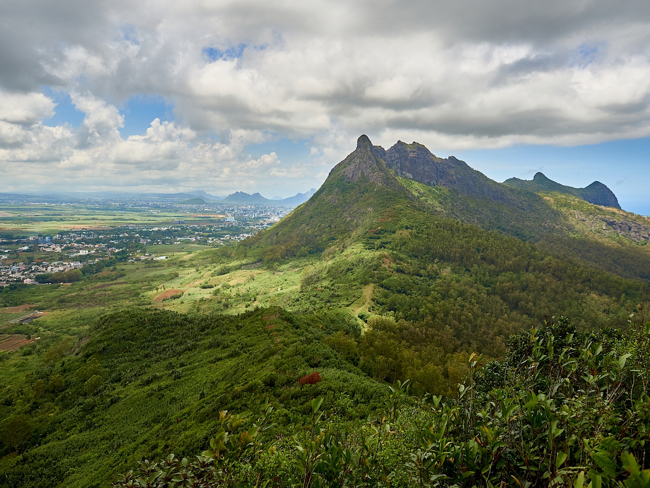 Wandern auf Mauritius - Aussicht