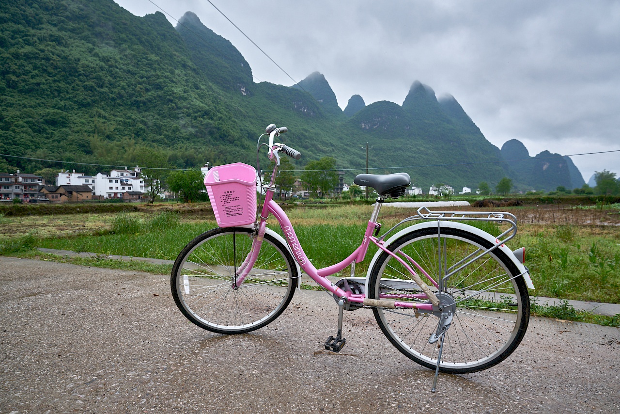 Mein Superbike in Yangshuo