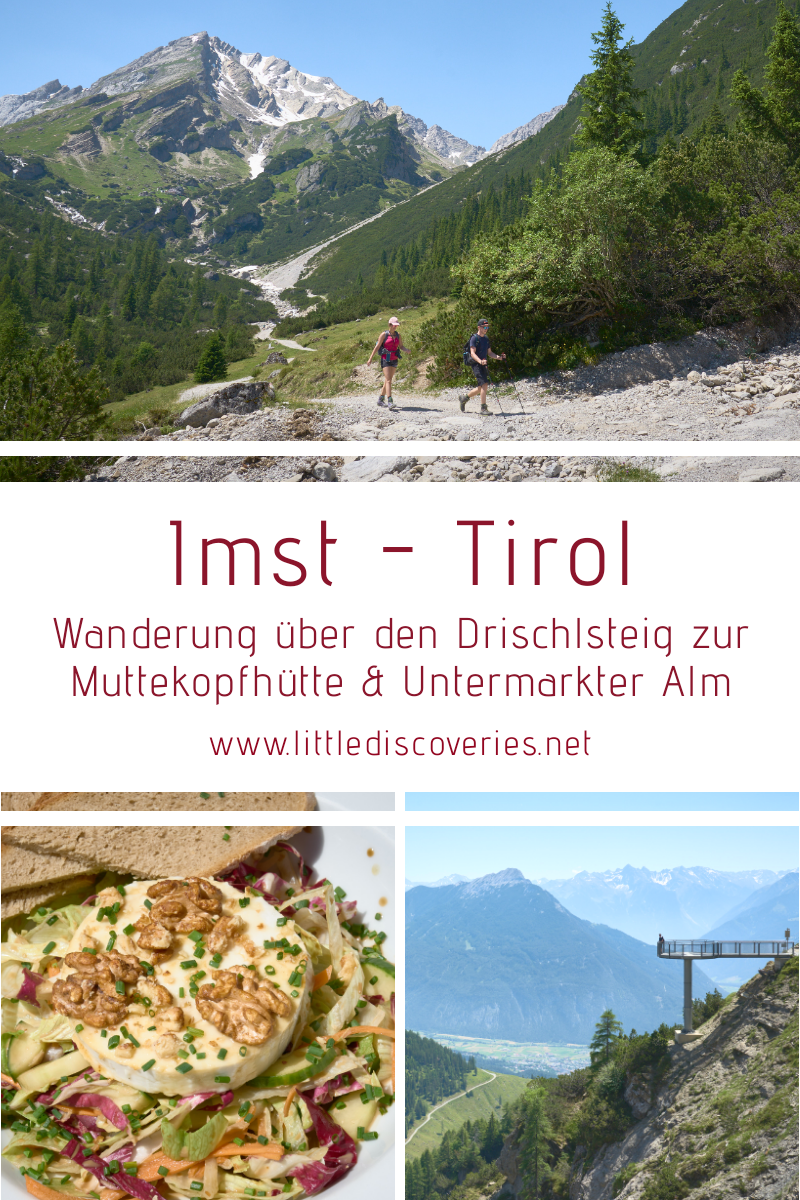 Pin für Pinterest - Wanderung auf dem Drischlsteig in Imst (Österreich)