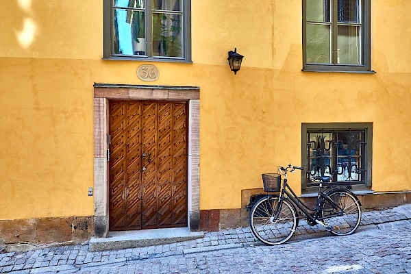 Die Gassen der Stockholmer Altstadt