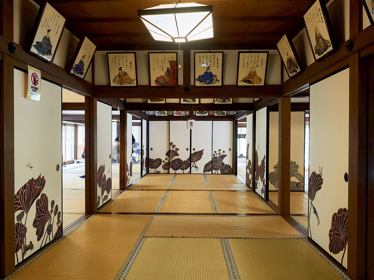 Das Gästehaus im Shoren-in-Tempel in Kyoto
