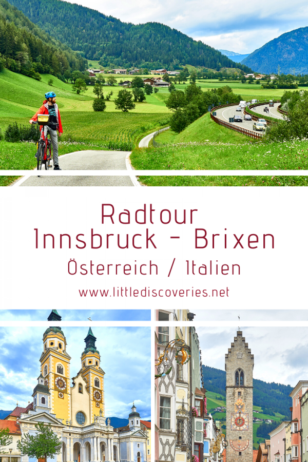 Pin für Pinterest - Etappe 1: Innsbruck - Brixen