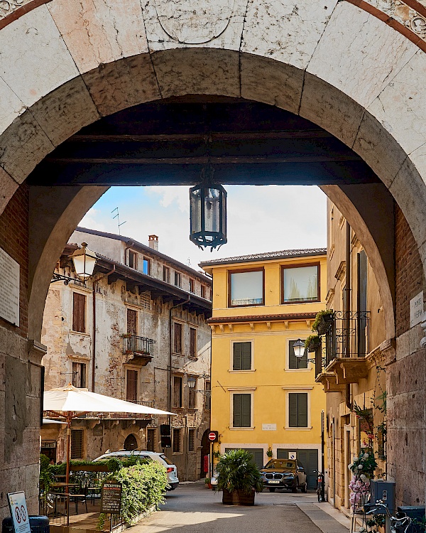 Unterwegs in der Altstadt von Verona