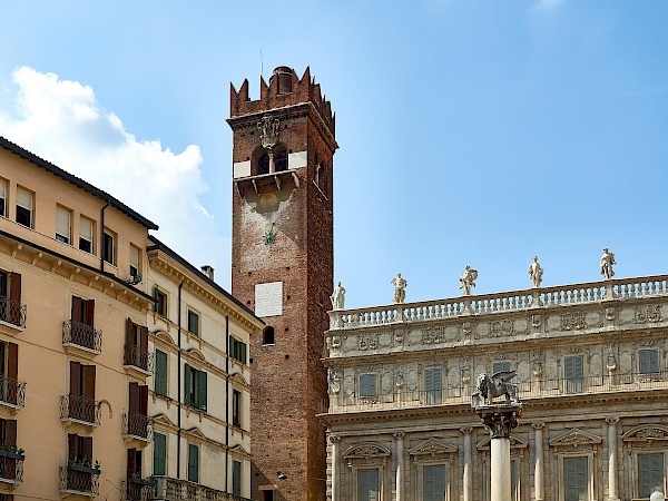 Piazza delle Erbe in Verona