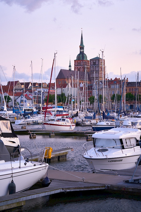 Stralsund mit Blick auf die Altstadt
