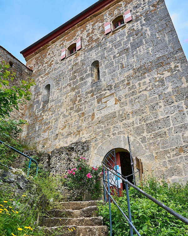 Eingang zur Burg Hohenstein