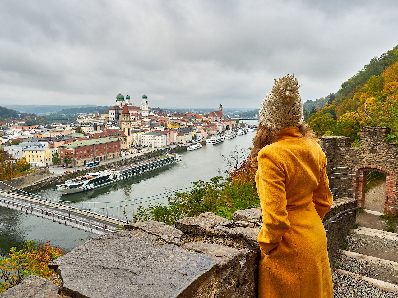 Ausblick auf Passau - Donau-Flusskreuzfahrt mit VIVA Cruises