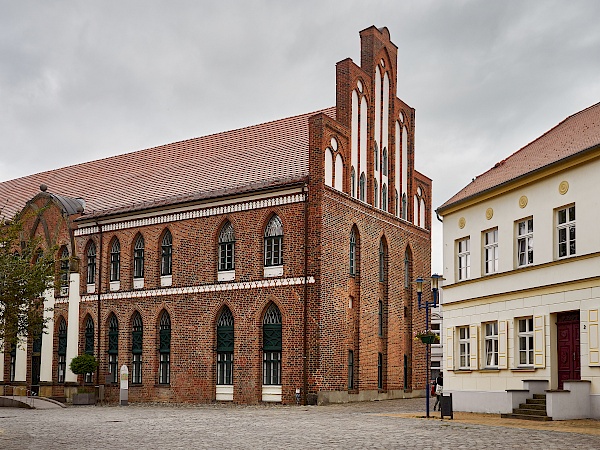 Rathaus in Parchim in Mecklenburg