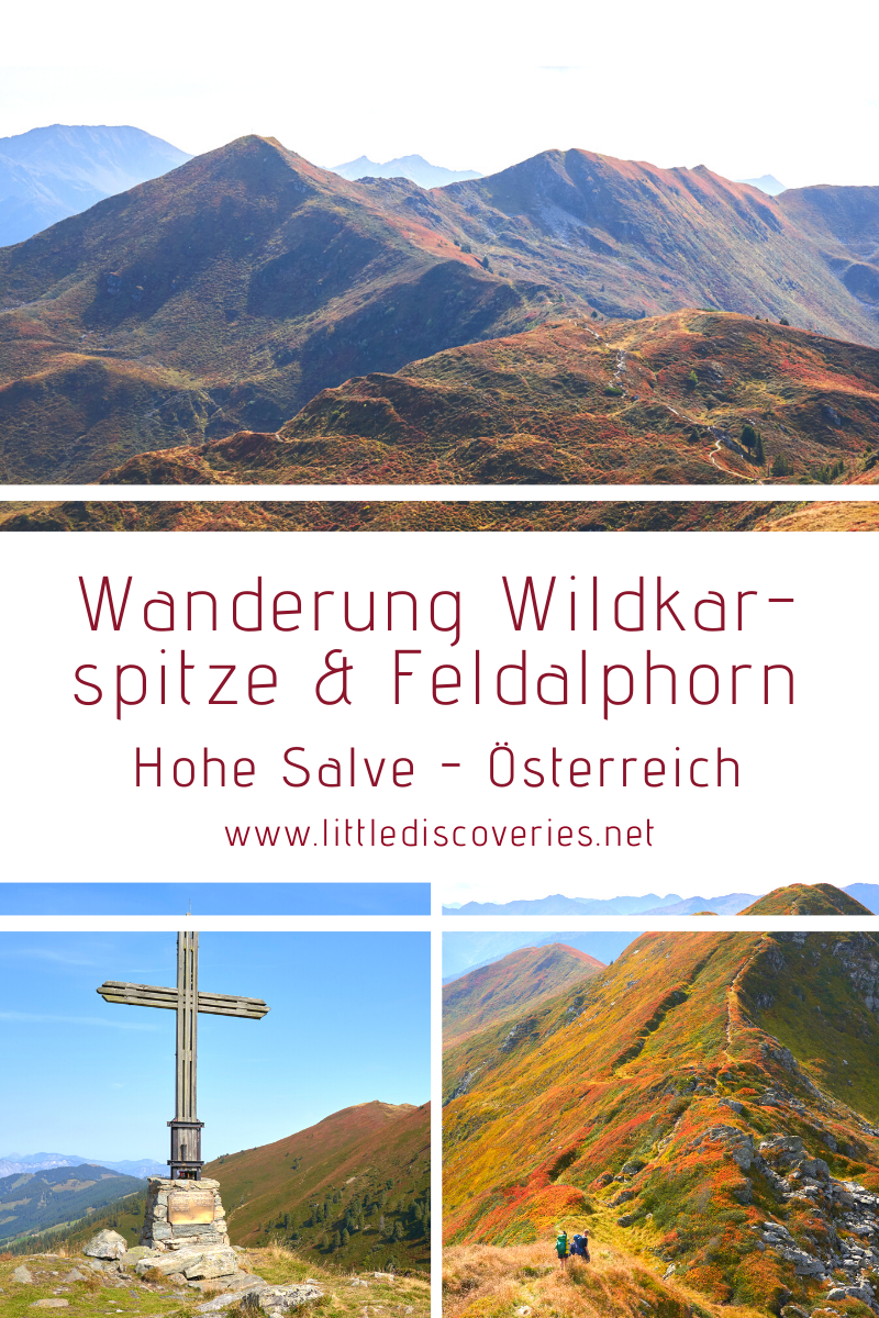 Wanderung vom Langen Grund zur Wildkarspitze und zum Feldalphorn - Ferienregion Hohe Salve (Tirol/Österreich)