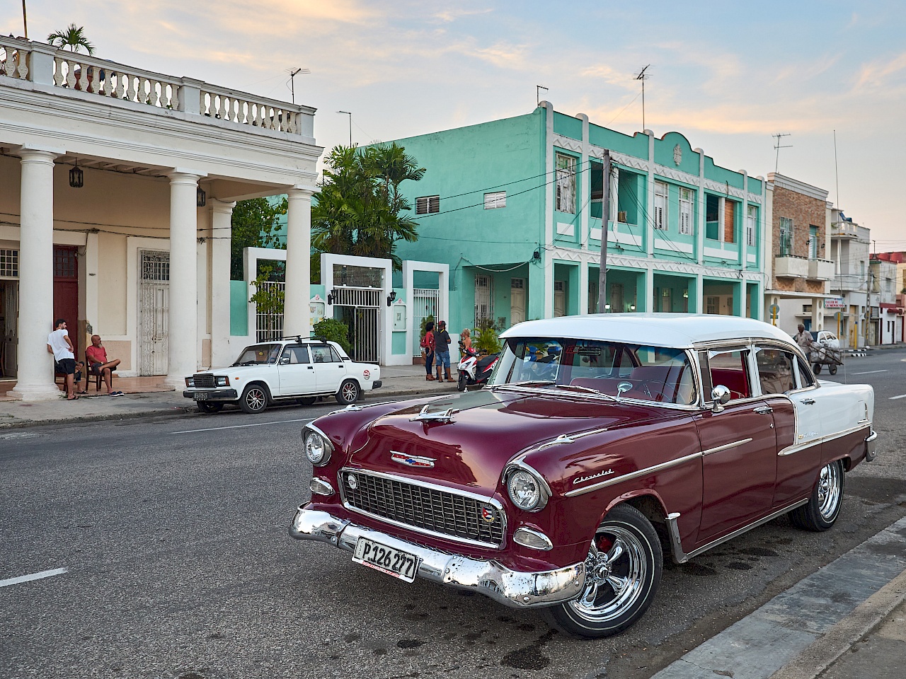 Oldtimer in Cienfuegos auf Kuba
