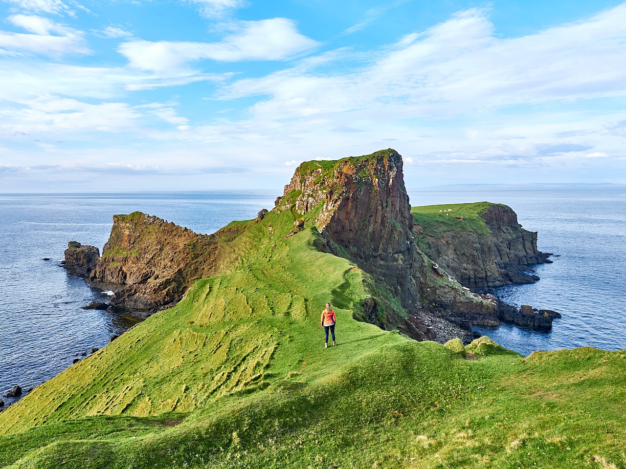 Wanderung zum Brother's Point auf der Isle of Skye (Schottland)