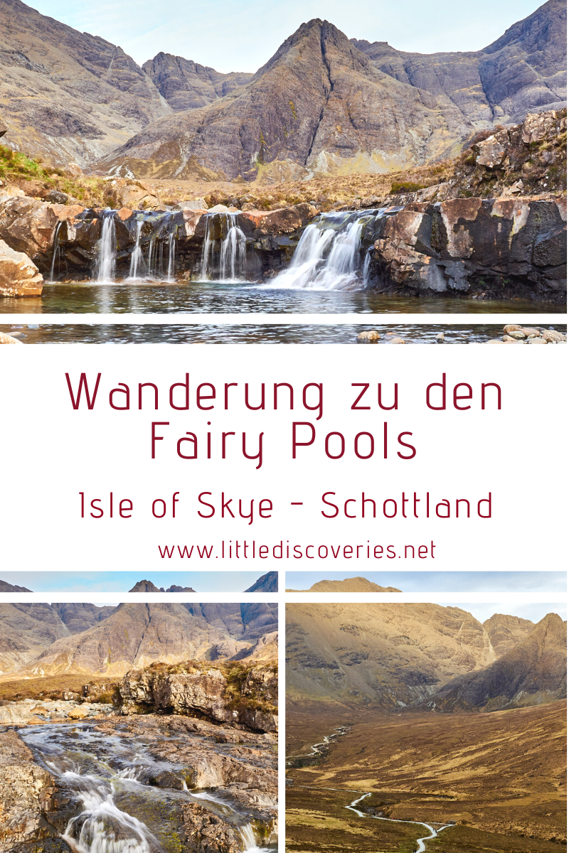 Wanderung zu den Fairy Pools auf der Isle of Skye (Schottland)