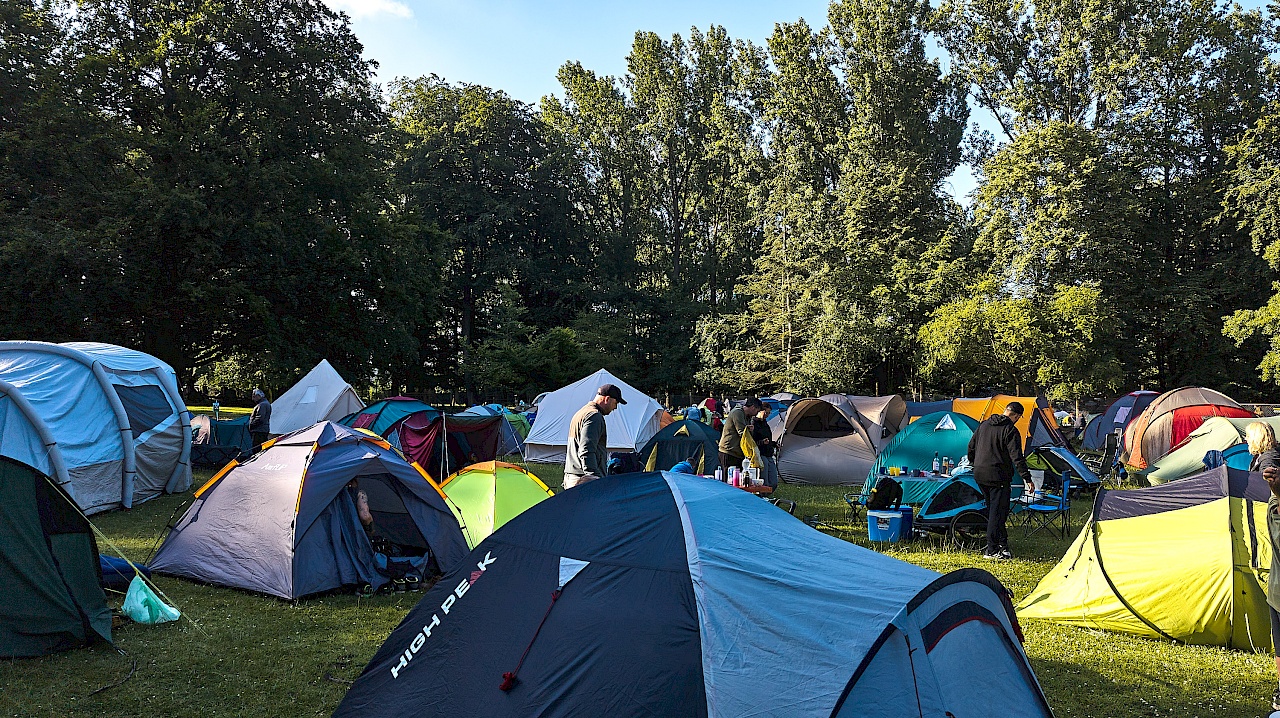 Zelten im Wisentgehege Springe zum Mittsommernachtsfest