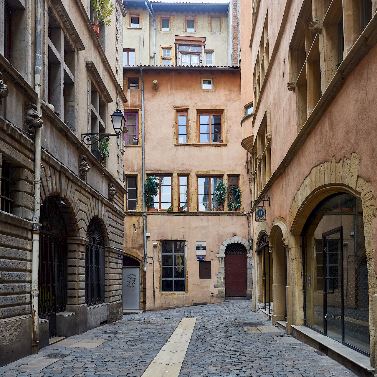 Die Altstadt von Lyon (Frankreich)