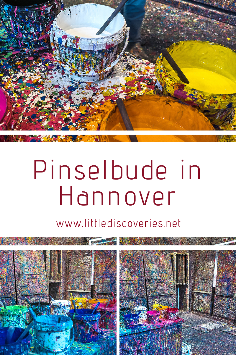 Die Pinselbude in Hannover - Action Painting-Workshop