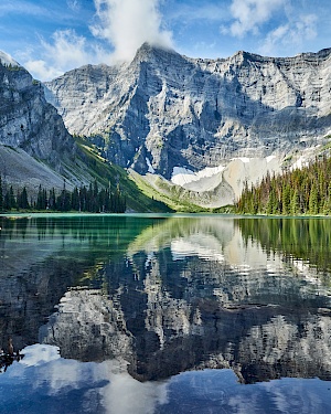 Wanderung zum Rawson Lake in Kanada