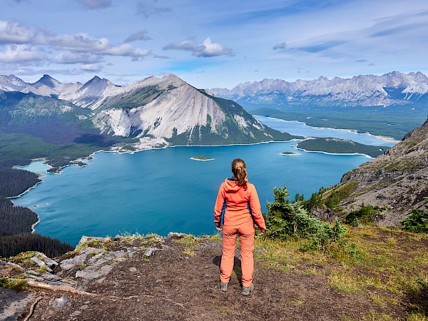 Wanderung vom Rawson Lake zur Sarrail Ridge in Kanada