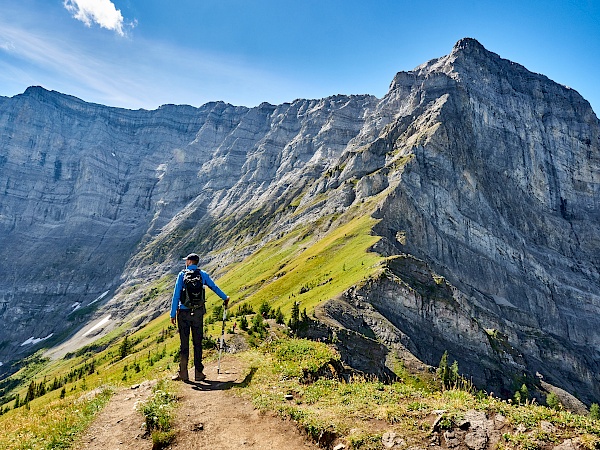 Wanderung vom Rawson Lake zur Sarrail Ridge in Kanada