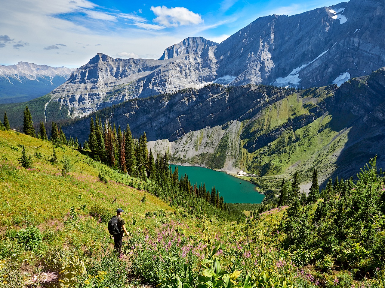 Wanderung vom Rawson Lake zur Sarrail Ridge im Kananaskis Country