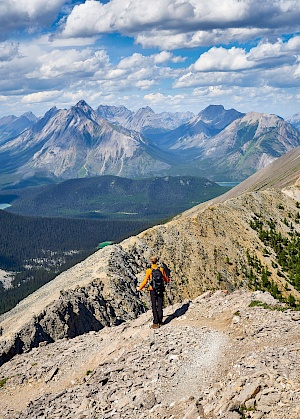 Wanderung Tent Ridge Horseshoe in Kananaskis Country