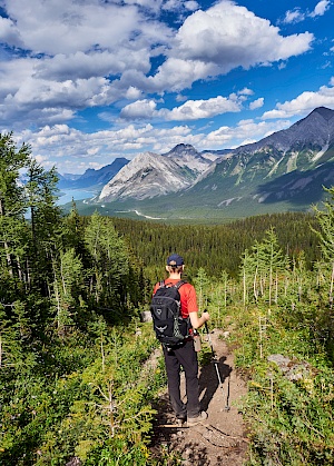 Wanderung Tent Ridge Horseshoe in Kananaskis Country